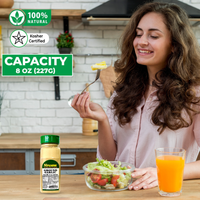 Nirwana Ground Garlic – 8oz Small Jar | Premium Ground Garlic for Cooking & Spice Blends