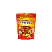 Nirwana Chewy Ginger Candy – Sweet & Spicy – Individually Wrapped for Freshness – Natural Candy for Travel and Everyday Enjoyment 125g/4.02oz