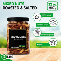 Nirwana Mixed Nuts – Roasted & Salted Premium Snack (Jar)