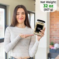 Raw Cashew – Premium Whole Nuts, Unsalted | Perfect for Snacks, Baking, and Dairy-Free Recipes | Keto-Friendly, High in Protein | 32 oz by Nirwana