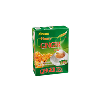 Nirwana Honey Ginger Tea – 20 Instant Tea Sachets | Soothing Herbal Wellness Drink