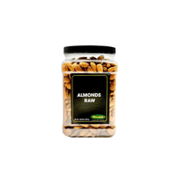 Nirwana Raw Almonds – Premium Quality (2 lb Large Jar)