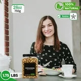 Nirwana Roasted & Salted Pistachios – Premium Quality (Jar)