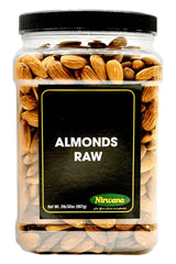 Raw Almond – Premium Quality & Unsalted| Packed with Vitamin E, Protein, and Fiber | Perfect for Healthy Snacks, Baking, Trail Mix, & Charcuterie Boards | 32 oz by Nirwana