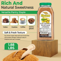 Nirwana Brown Sugar – 30 oz Medium Jar | All-Natural, Unrefined Sweetener