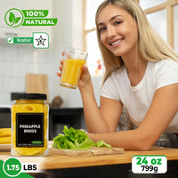 Nirwana Pineapple Rings – Premium Quality (Jar)