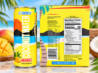 CocoFly Coconut Water | Naturally Refreshing Tropical Hydration | 100% Juice | No Added Sugar | 10.8 fl oz (320mL) Pack of 4