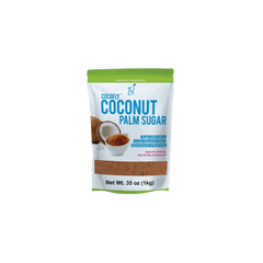 Cocofly Coconut Palm Sugar – 35oz (All-Natural, Lower Glycemic Sweetener)