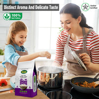 Nirwana – Naturally Aged Authentic Long Grain White Basmati Rice – 4 lbs