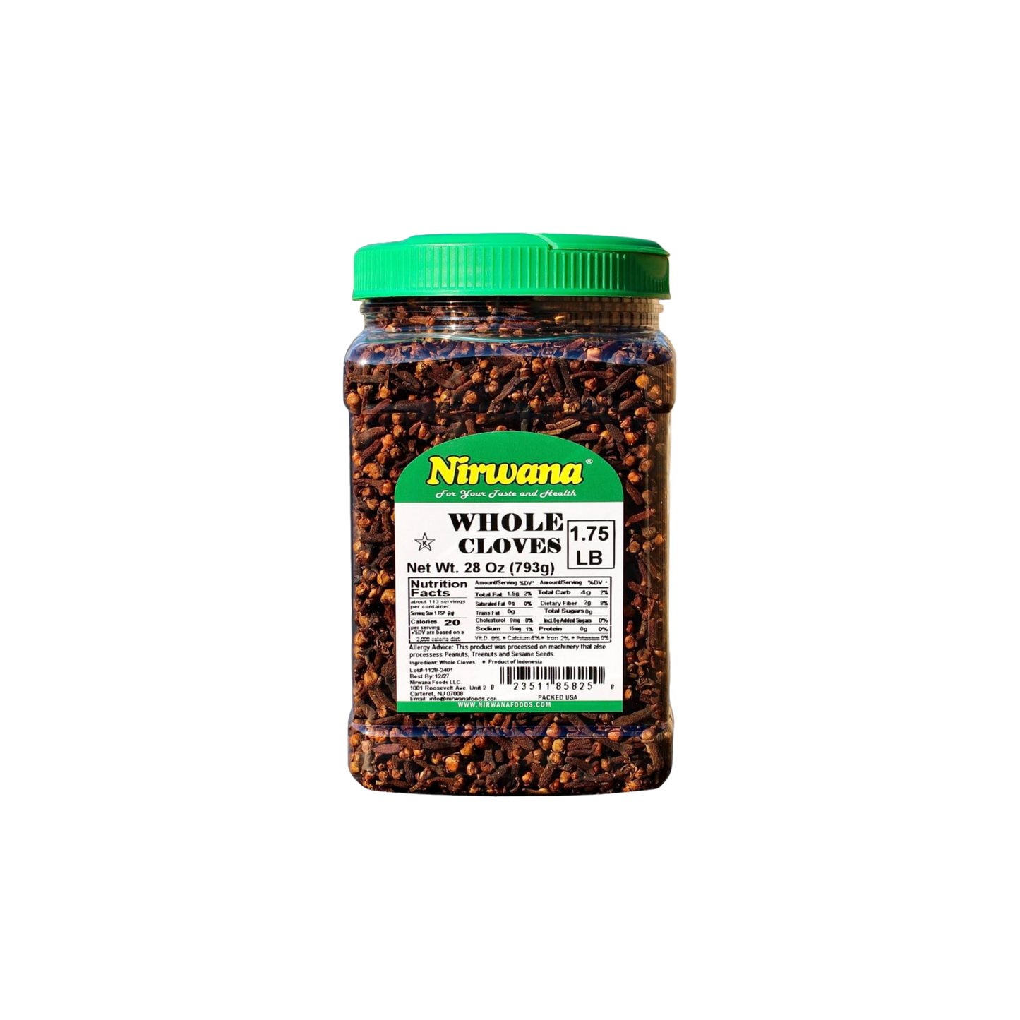 Nirwana Cloves Whole – 1.75 lb (28oz / 793g)