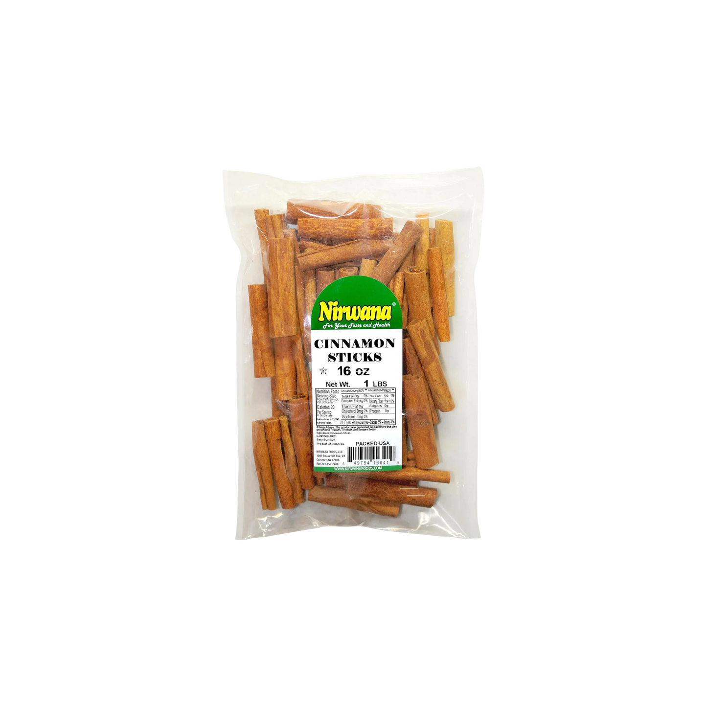 Nirwana Premium Cinnamon Sticks – Whole Cinnamon | Multiple Sizes for Cooking & Baking