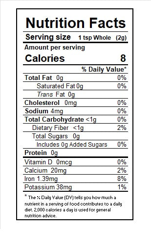 Nirwana Whole Cumin Seeds – 1lb (16oz / 454g)