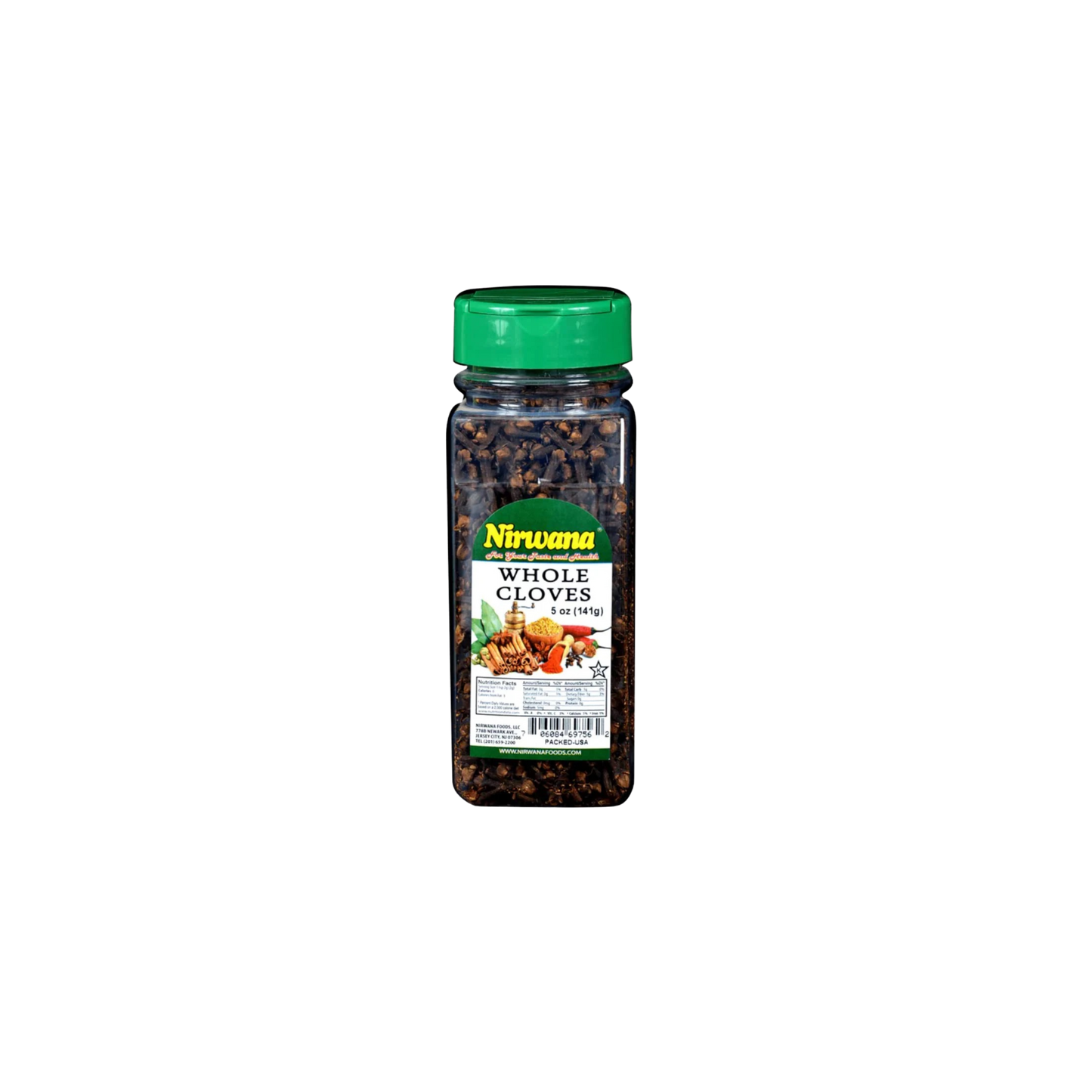 Nirwana Whole Cloves – 5 oz Jar