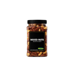 Nirwana Mix Nuts Roasted & Salted – Premium Snack (Jar)