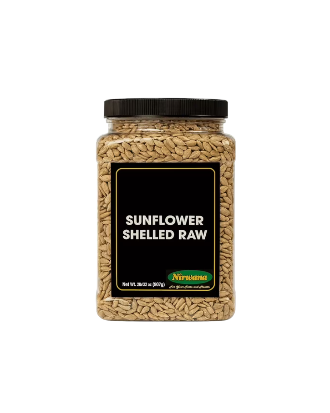 Nirwana Sunflower Shelled Raw – Premium Quality (Jar)
