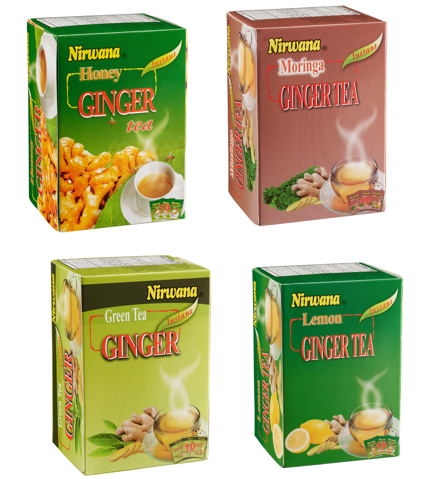 Master Case – 24 Packs x 10 Sachets (Total 240 Instant Tea Sachets) | Wholesale Herbal Tea Case