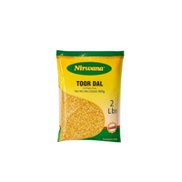 Nirwana Split Pigeon Peas (Toor Dal) – 2 lbs Bag | Premium Yellow Lentils for Curries & Soups