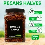 Nirwana Pecan Halves – Premium Quality (Jar)