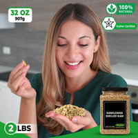 Nirwana Sunflower Shelled Raw – Premium Quality (Jar)
