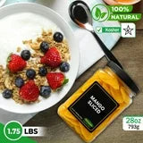 Nirwana Mango Slices – Large Jar (1.75 lbs) | Premium Dried Mango for Snacking & Cooking