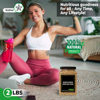 Nirwana Sunflower Shelled Raw – Premium Quality (Jar)