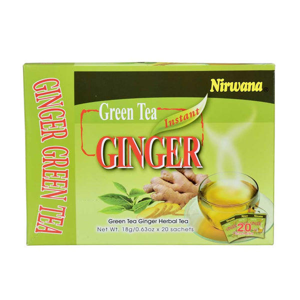Ginger Green Herbal Tea