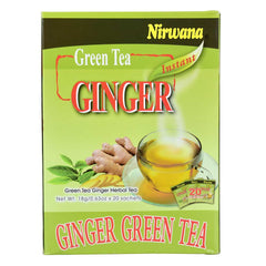Ginger Green Herbal Tea