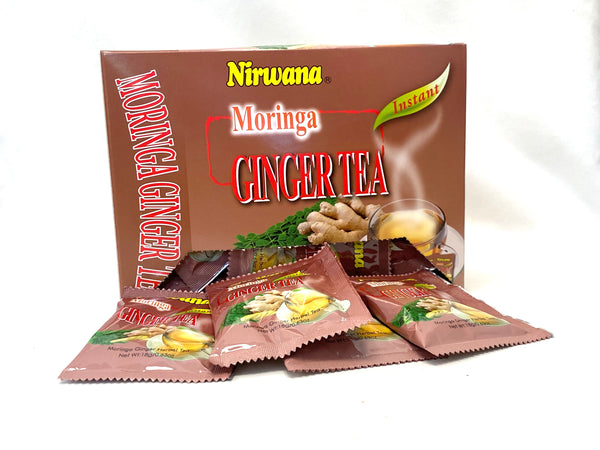 Ginger Moringa Tea Case (10 Sachets)