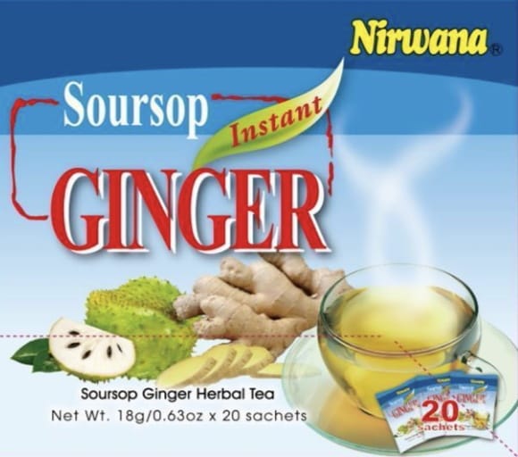 Soursop Ginger Herbal Instant Tea