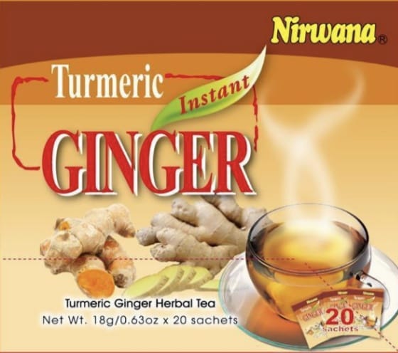 Turmeric Ginger Herbal Instant Tea (Wholesale)