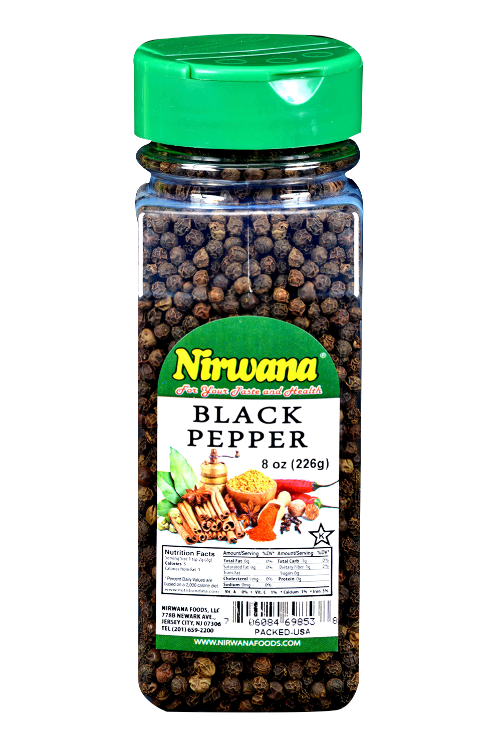 Whole Black Pepper